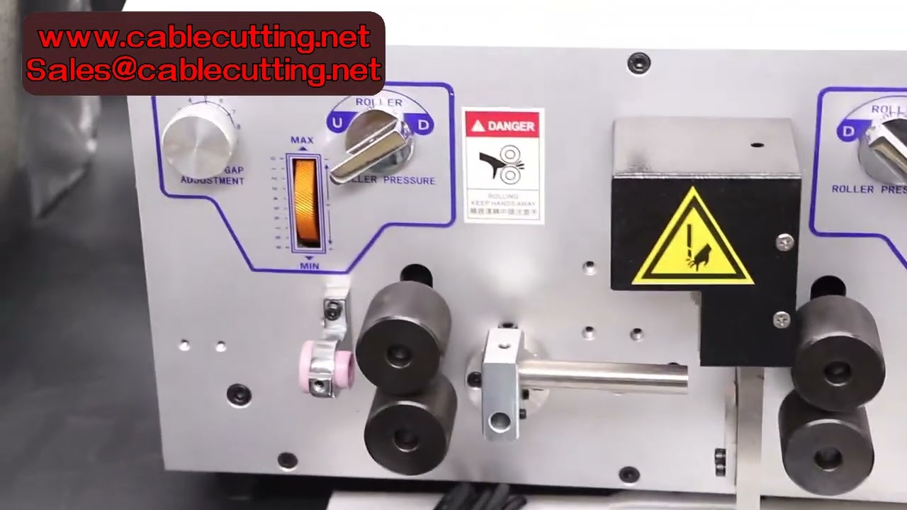 Máy tuốt dây cáp tự động điều chỉnh 0.2-25mm² | Máy cắt và tuốt dây cáp điện 220V