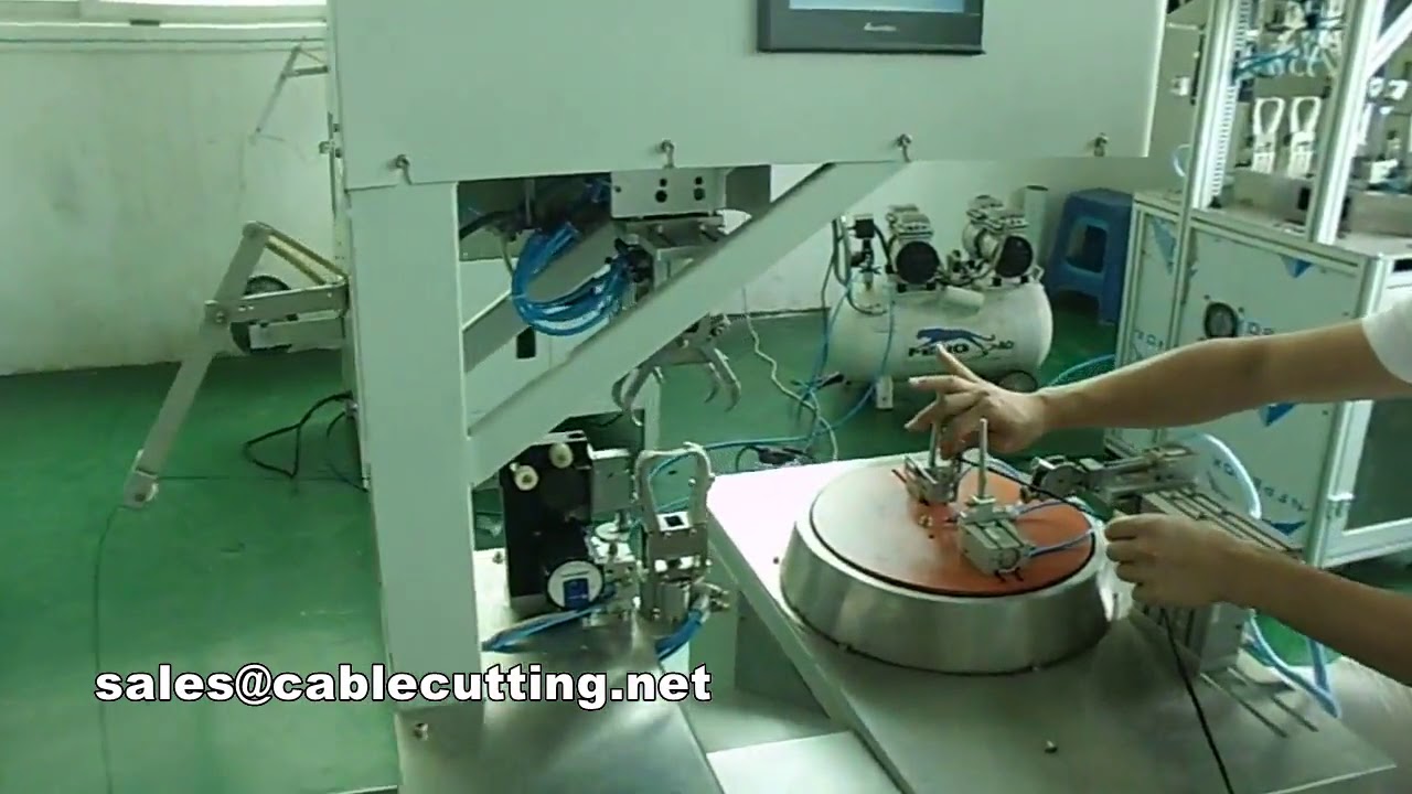 Máy quấn và buộc cáp hình số 8 Video 8 – Tự động hóa sản xuất dây cáp