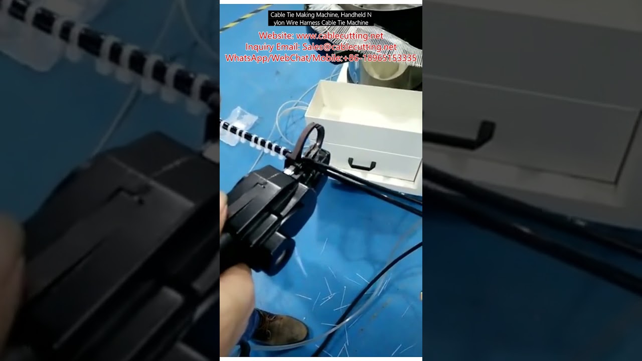 Máy Buộc Dây Cáp Cầm Tay Chuyên Nghiệp - Tiết Kiệm Thời Gian Cho Dây Điện Ô Tô