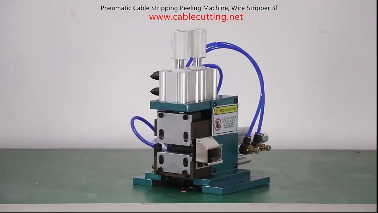 Máy Tuốt Vỏ Dây Cáp Khí Nén 3F – Máy Bóc Vỏ Dây Điện Tự Động