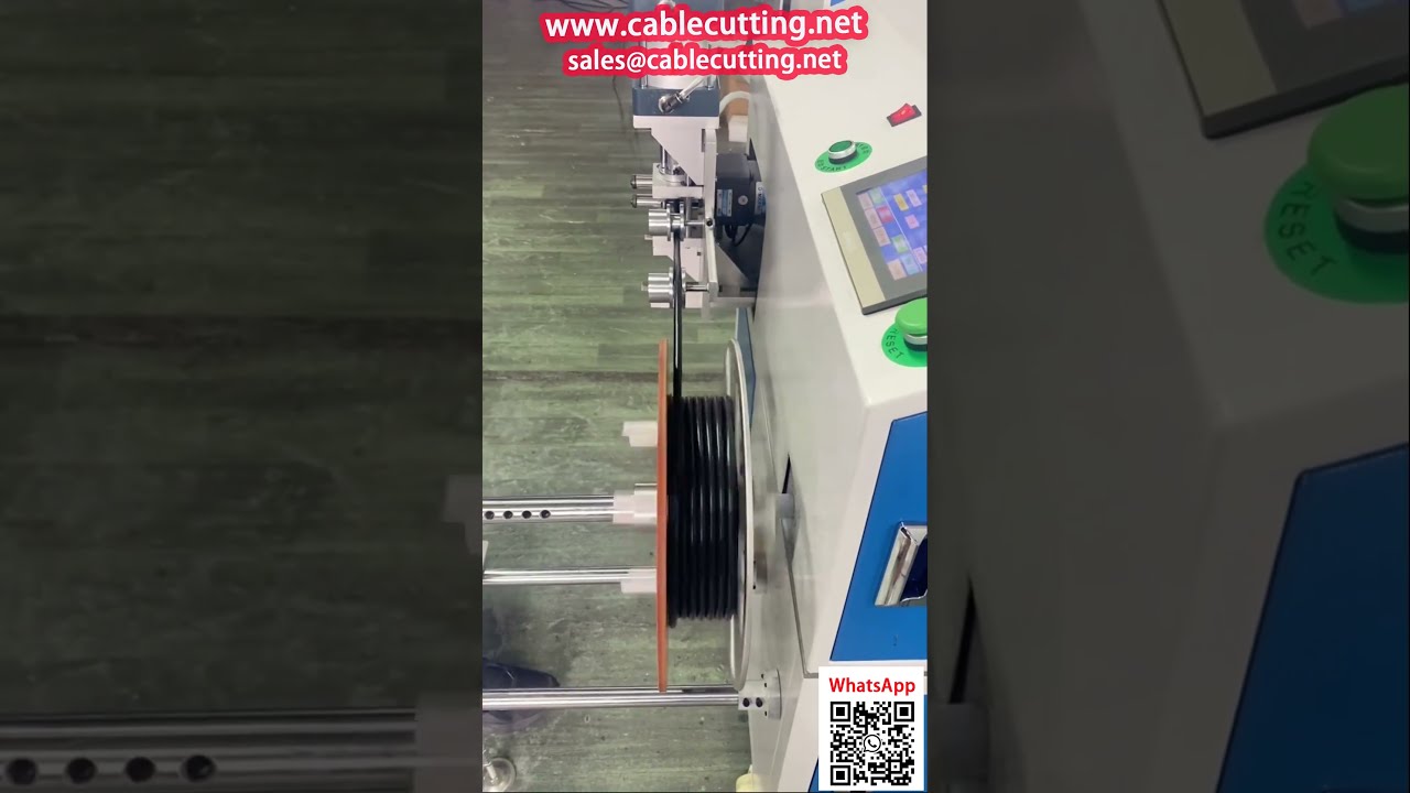 Máy Tích Hợp Đa Năng: Tự Động Đếm, Căn Chỉnh, Cuộn và Cắt Dây Nguồn