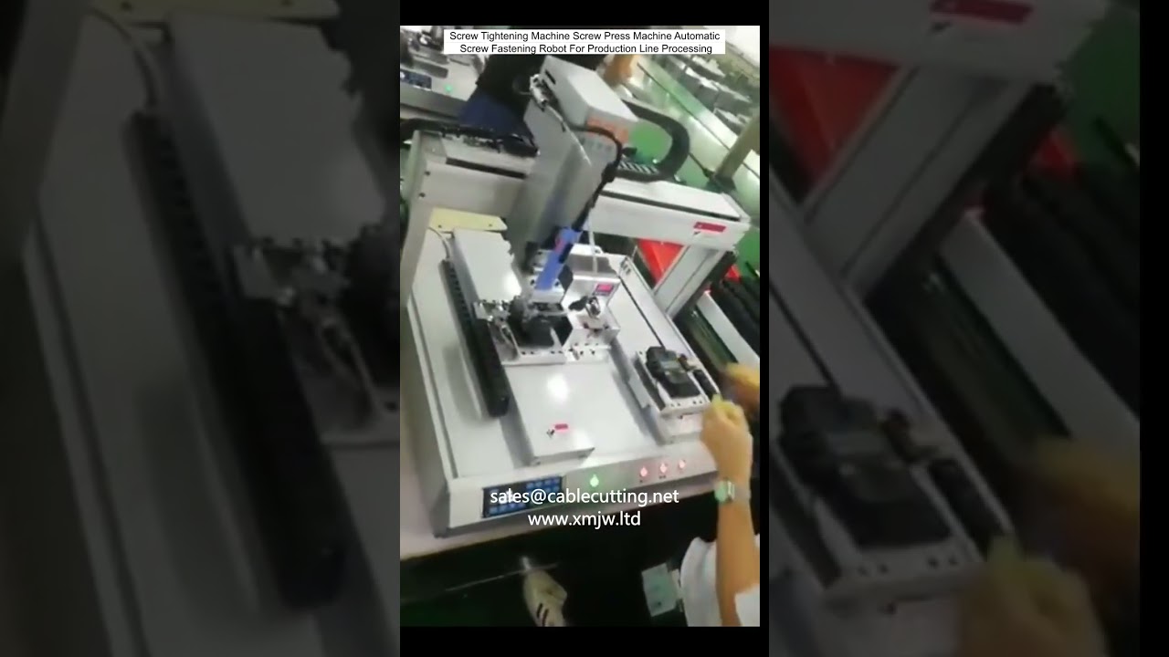 Máy Siết Ốc Tự Động Chuyên Nghiệp | Robot Siết Vít Cho Dây Chuyền Sản Xuất