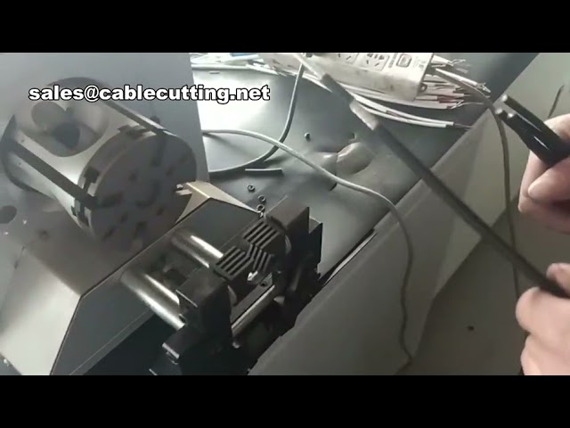 Máy tuốt dây cáp đồng trục tự động - Máy cắt và tuốt dây cáp chính xác cao cho ngành năng lượng mới
