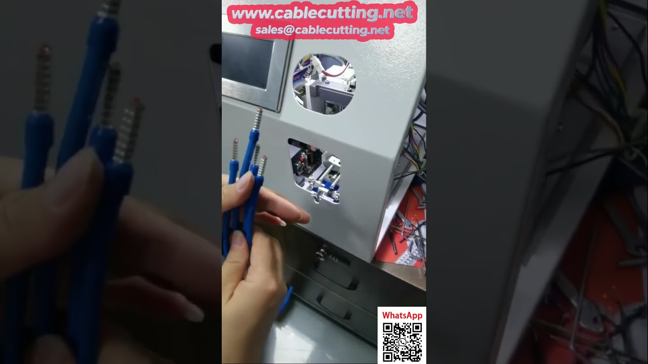 Máy ép đầu cốt ống cách điện tự động 0.5-4 mm² – Tăng tốc sản xuất dây nịt