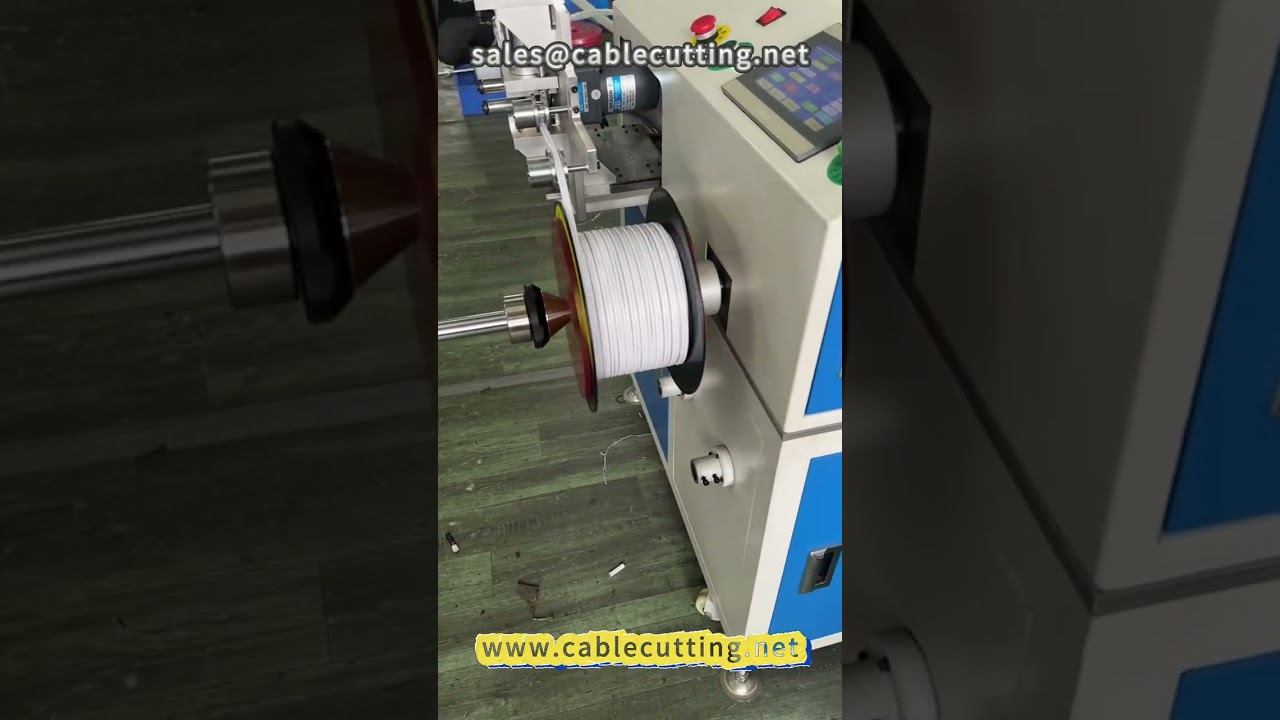Máy quấn cáp dẹt 100 mét tự động #máy quấn dây #gia công dây #dây và cáp #thiết bị sản xuất
