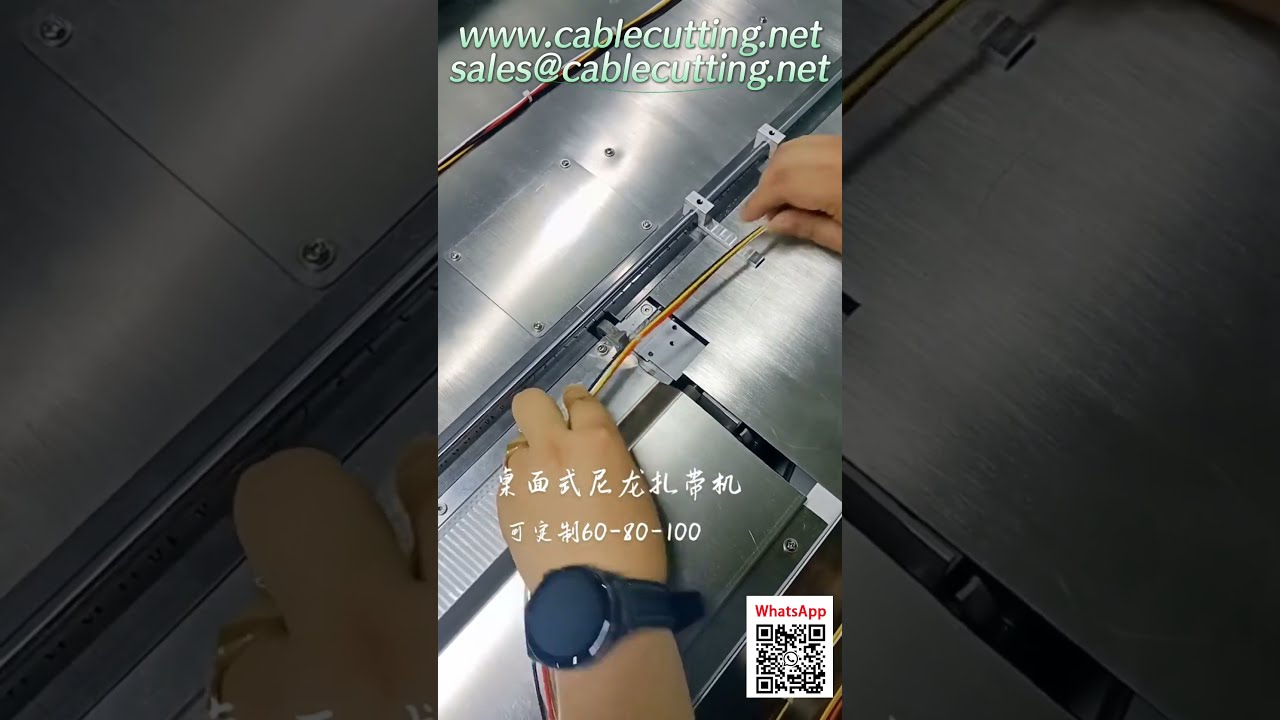 Máy Buộc Dây Cáp Nylon Tự Động | Máy Buộc Zip Tie | Thiết Bị Tự Động Hóa