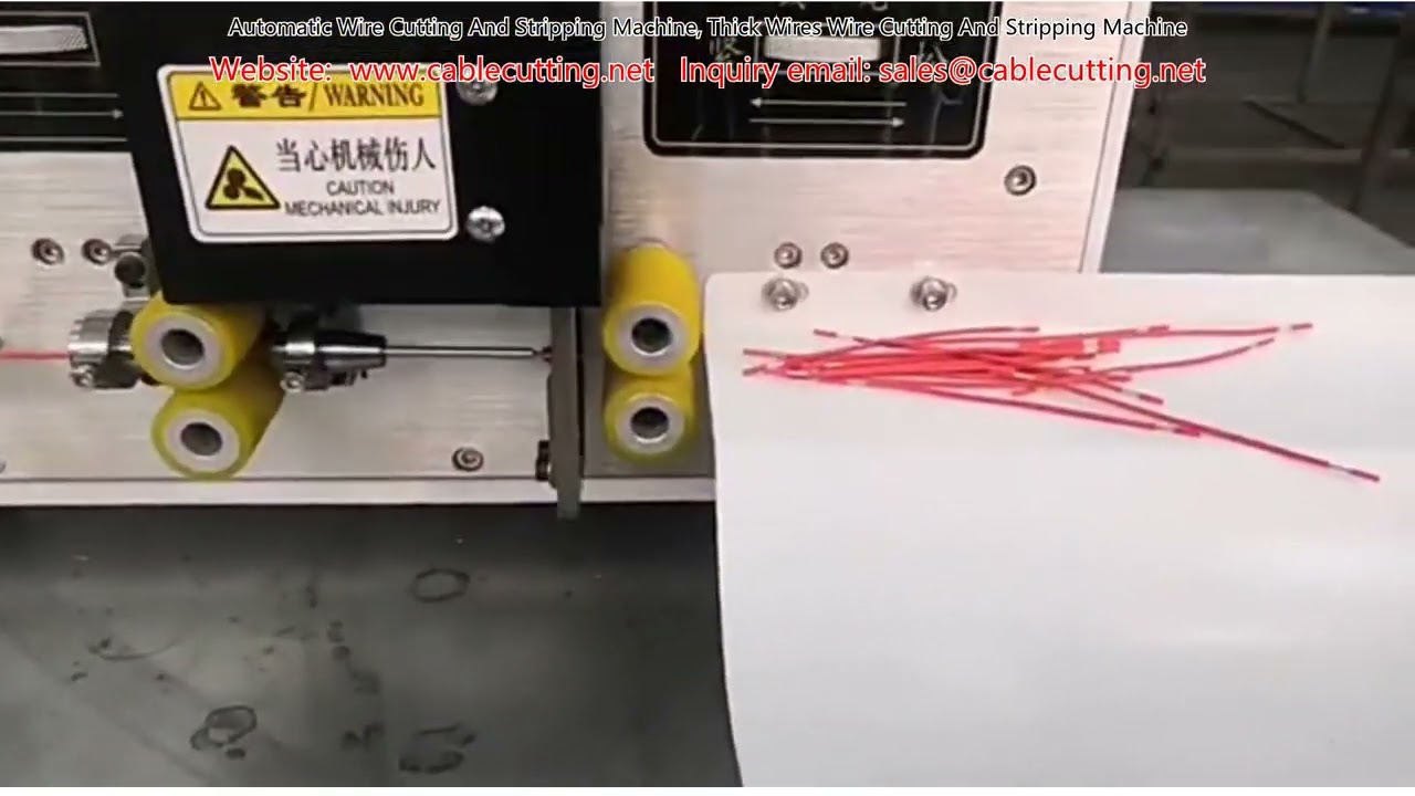 Máy Cắt và Tuốt Dây Tự Động Chuyên Dụng - Dây Dày, Công Suất Lớn
