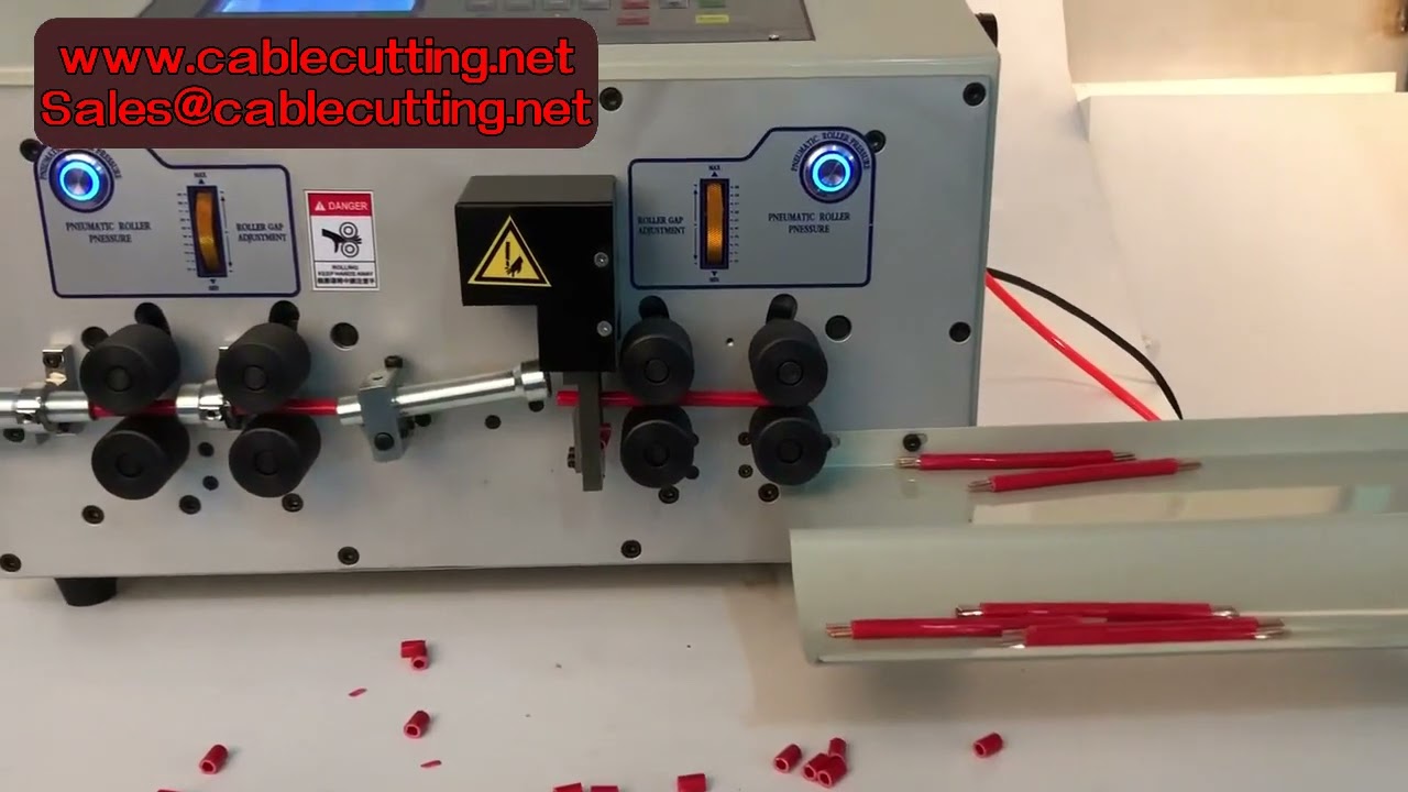 Máy Tuốt Dây Tự Động Hoàn Toàn | Cắt & Bóc Vỏ Dây Điện 0.2-25mm², Pin 46Wh