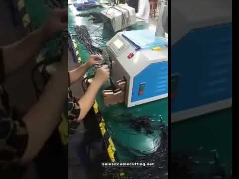 Máy quấn và buộc cáp tai nghe tự động - Dây rút thông minh