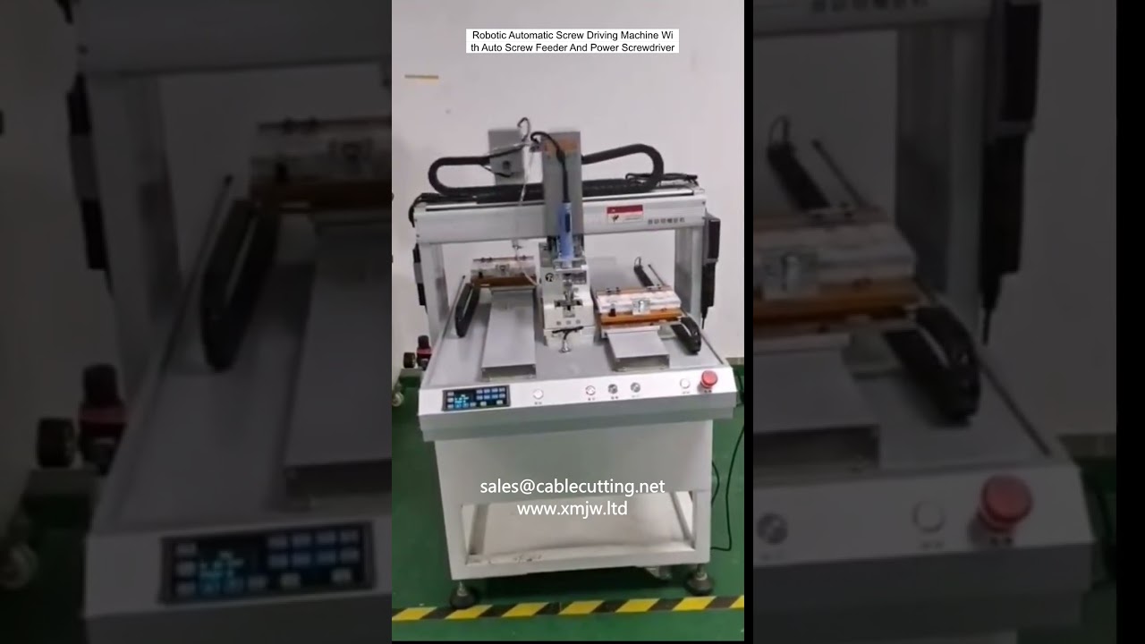 Máy Vít Ốc Tự Động Robot Tích Hợp Bộ Cấp Vít Và Tua Vít Điện