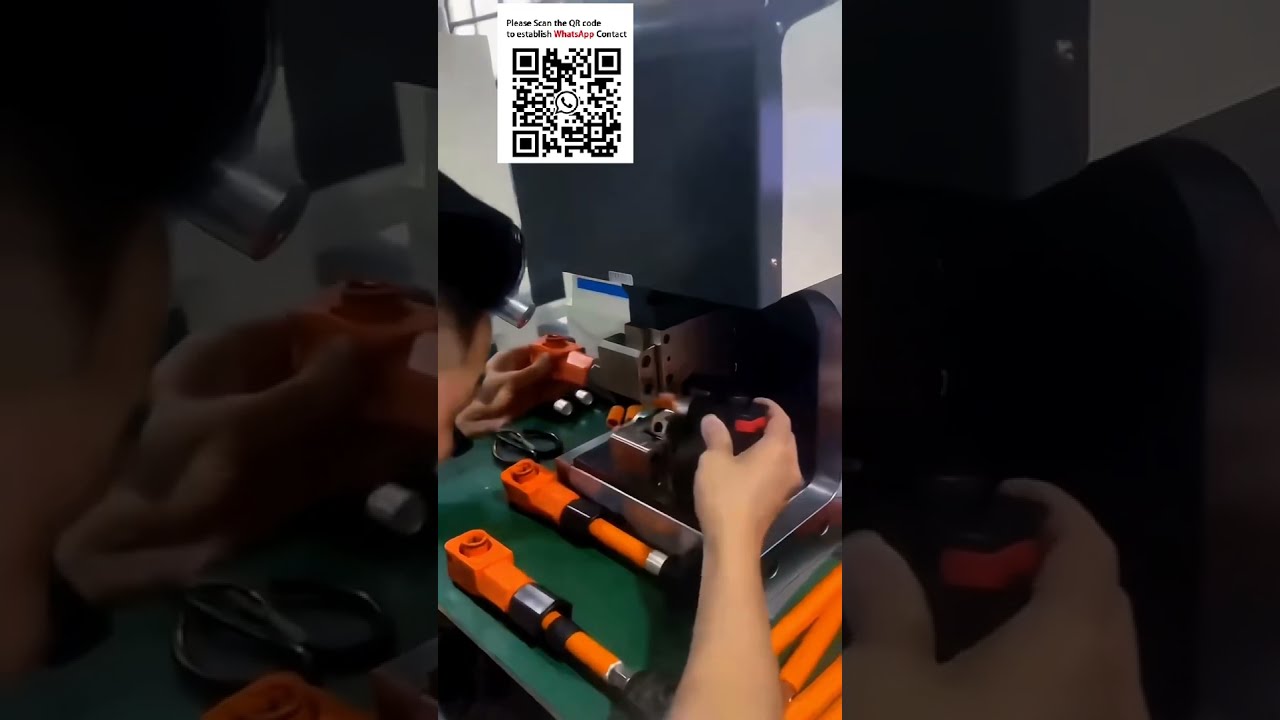 Máy Ép Đầu Cốt Servo Cao Cấp - Applicator Lục Giác Mở Đa Khuôn Cho Sản Xuất Dây Cáp