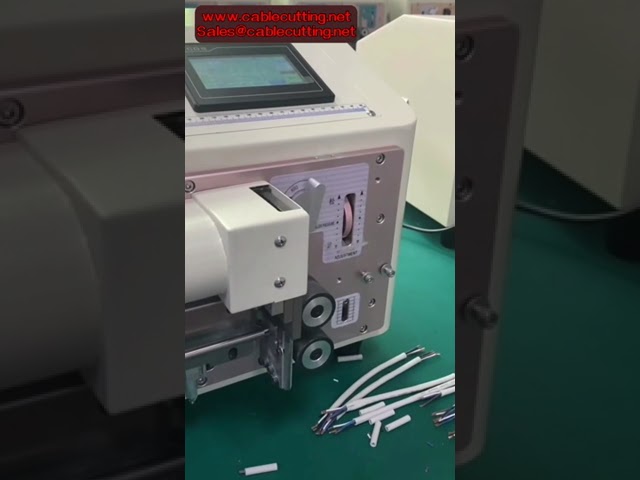 Máy Cắt Tuốt Dây Cáp Bọc PVC Tròn Đa Lõi - Máy Tuốt Dây Điện Tự Động