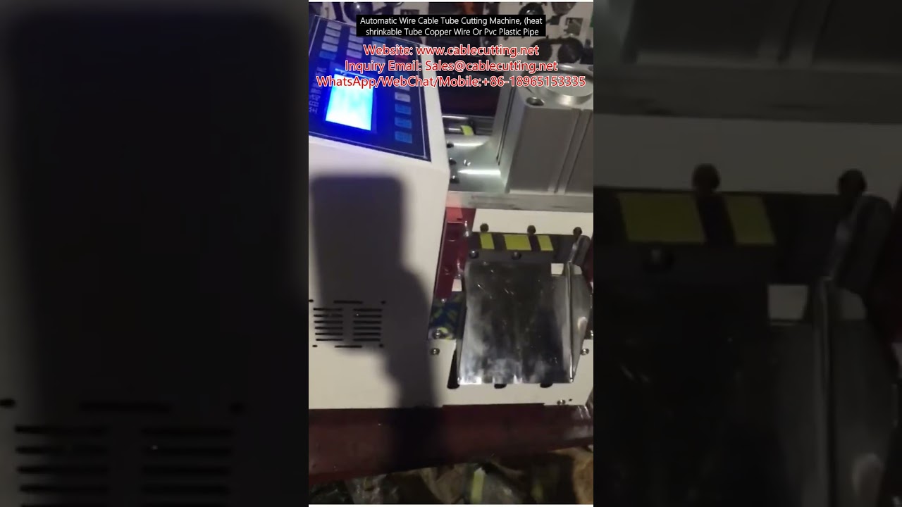 Máy Cắt Dây Cáp Ống Tự Động Chính Xác | Cắt Ống Co Nhiệt, Dây Đồng, Ống Nhựa PVC