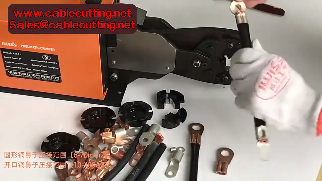Máy Ép Cáp Khí Nén AM 240 Công Suất Lớn – Ép Đầu Cốt Cáp 6-240mm² Chuyên Nghiệp