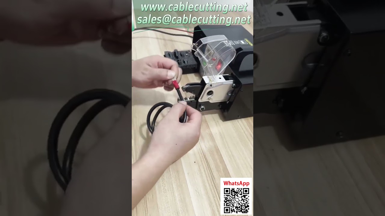 Máy ép đầu cốt điện tự động - Thực hành ép đầu cốt RV8 4