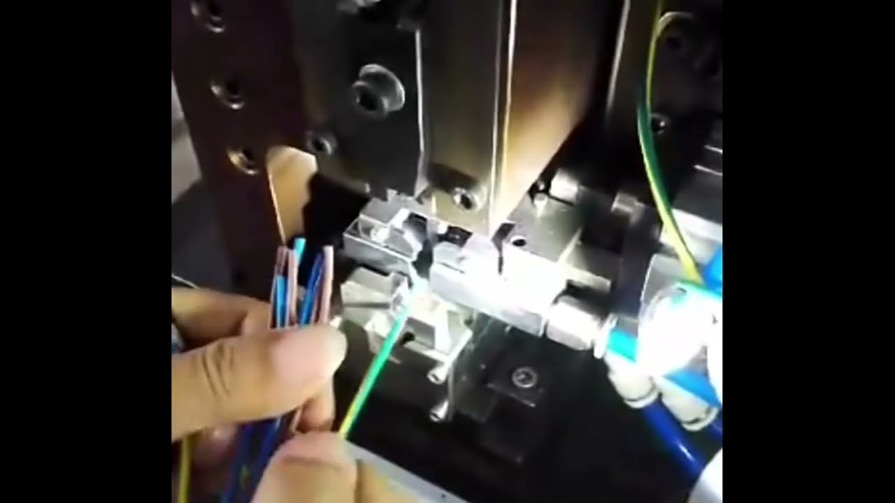Máy ép đầu cốt khí nén Mute-2T cấp liệu trực tiếp OEM - Máy ép đầu nối dây chính xác