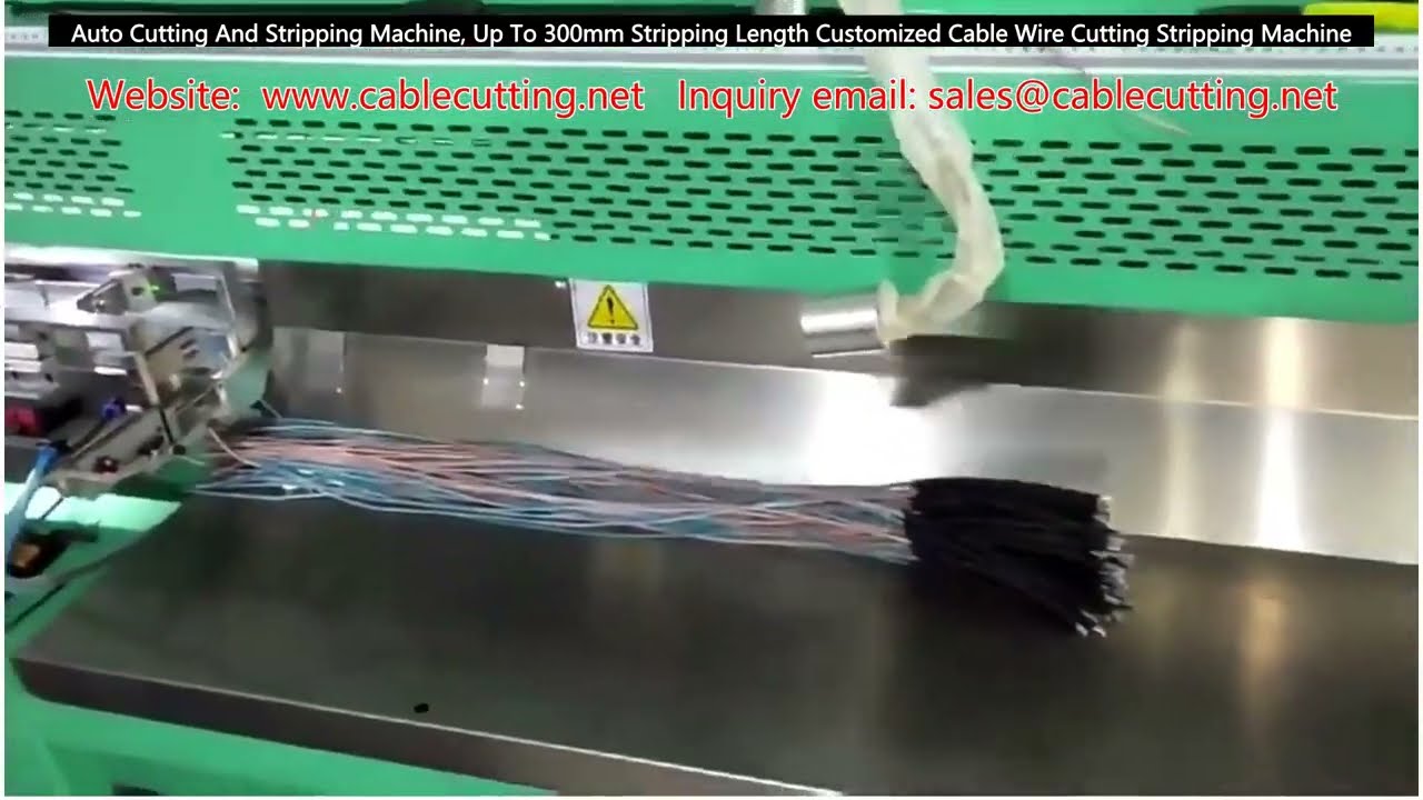 Máy Cắt Và Tuốt Dây Tự Động, Chiều Dài Tuốt Lên Đến 300mm - Dây Cáp Tùy Chỉnh
