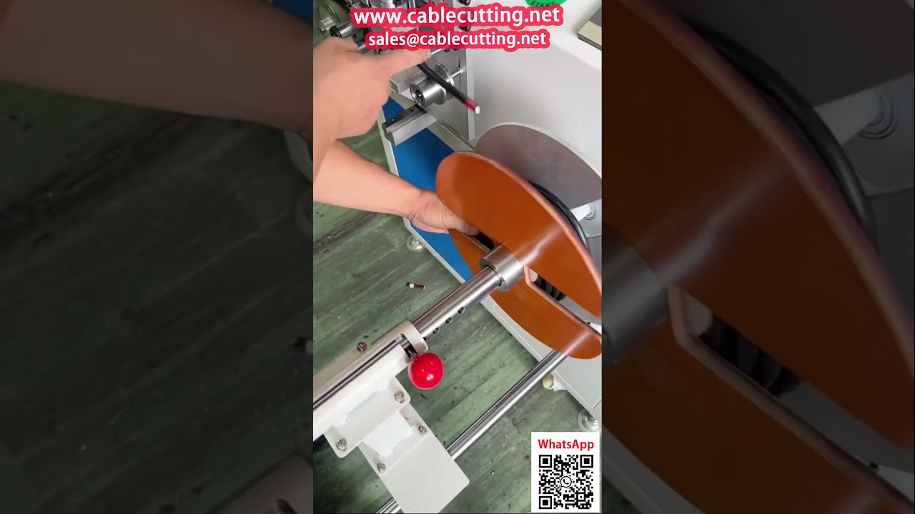 Máy quấn cáp điện lực tự động - Thiết bị đo, cuộn, cắt chính xác