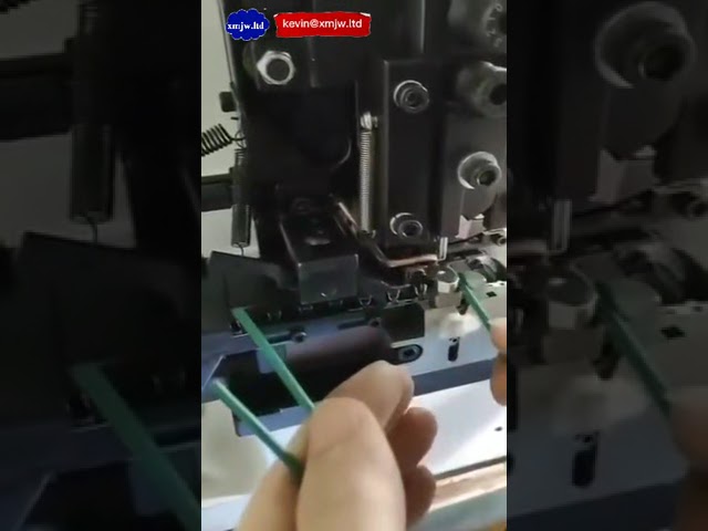 Máy Tuốt Dây Và Bấm Đầu Cos Tự Động - Máy Xử Lý Dây Điện Chính Xác Cao