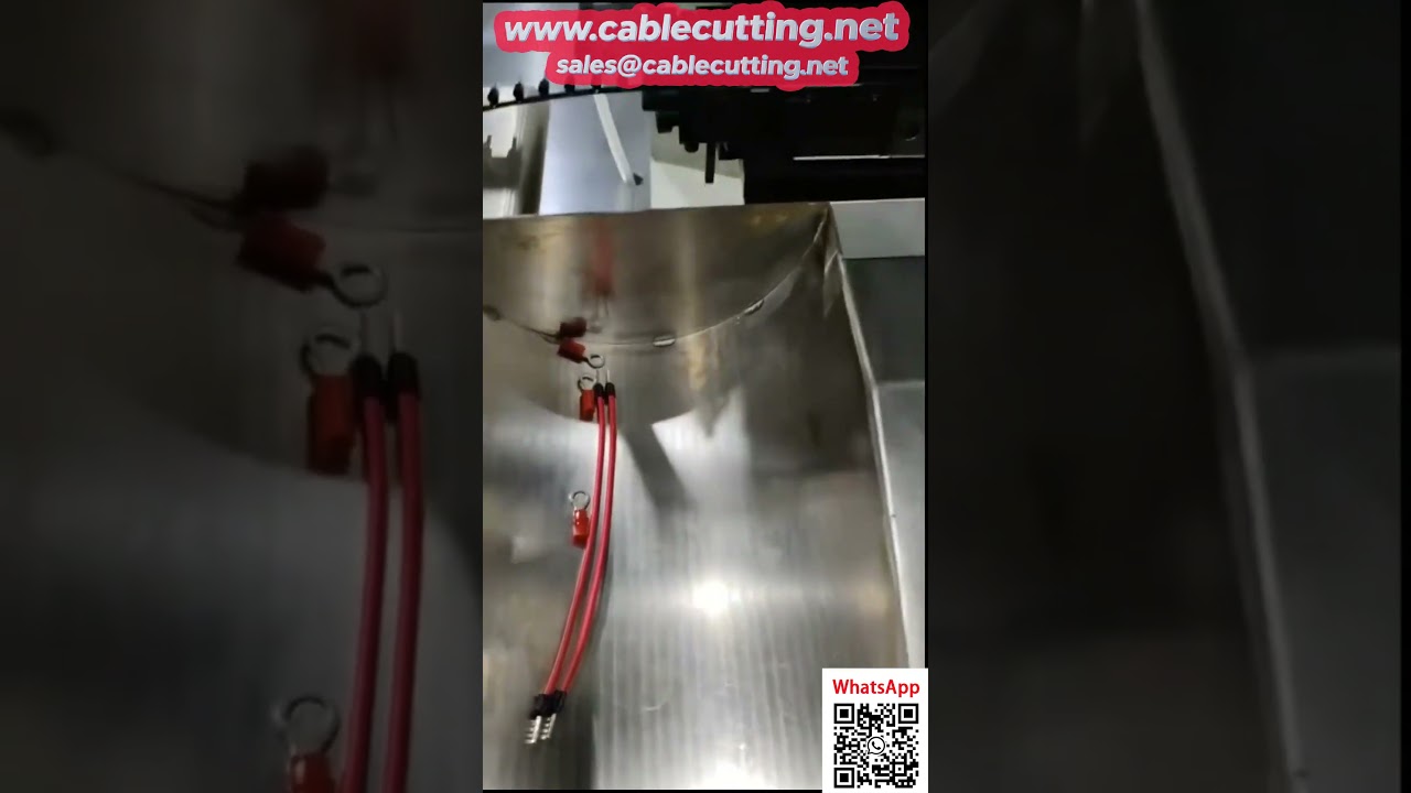 Máy bóc vỏ và ép đầu nối ống cách điện tự động - Tối ưu dây chuyền sản xuất