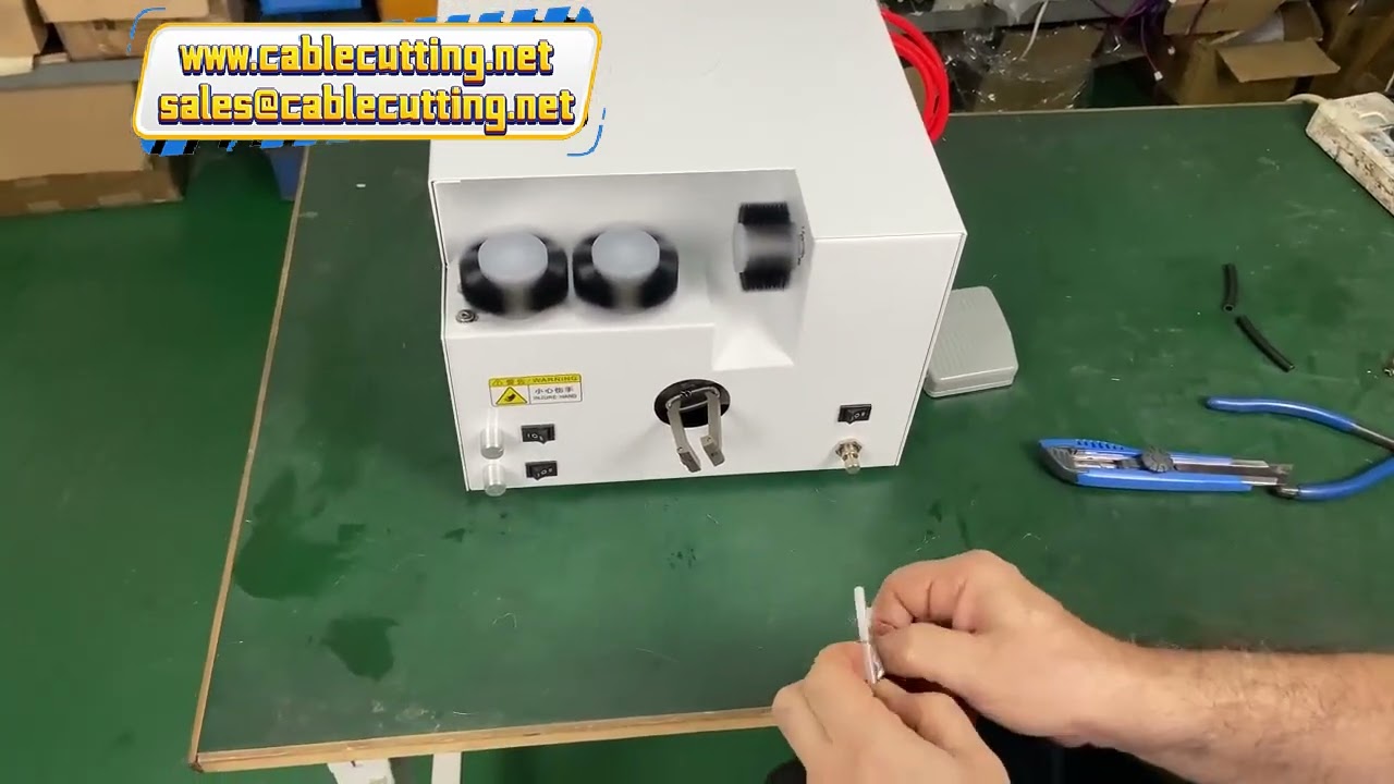 Máy chải dây chắn nhiễu và xoắn cáp bện tự động | Máy xử lý cáp nhiều lõi hiệu quả