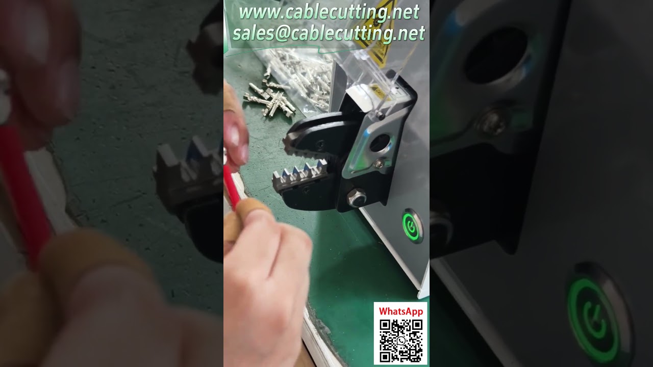 Máy ép đầu cốt tự động – Ép đầu nối quang điện thực tế, không cần bơm khí #thiếtbịtựđộng