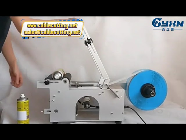 Máy dán nhãn tự động cho chai tròn, chai thủy tinh, lon, hộp - Giải pháp đóng gói chuyên nghiệp