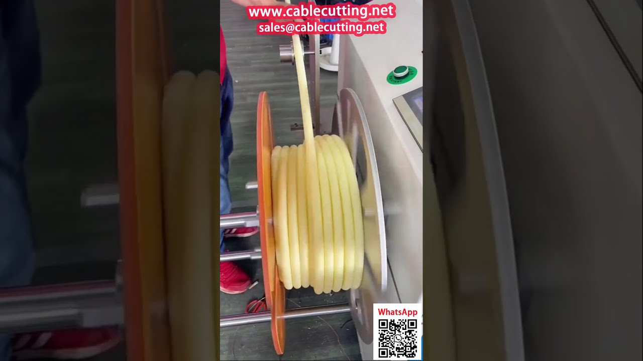 Máy Cuộn Tự Động Có Bộ Đếm Mét – Quấn Và Tháo Cuộn Dây Chính Xác