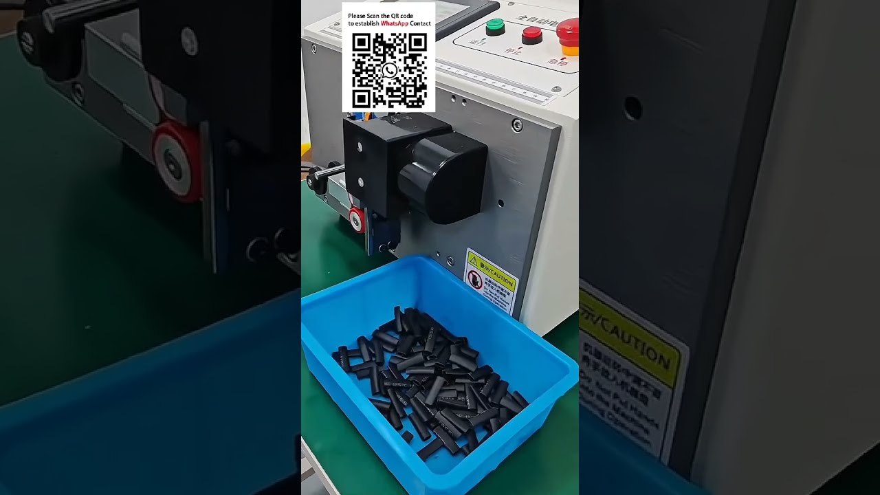 Máy Cắt Ống Co Nhiệt Tự Động Hoàn Toàn - Cắt Chính Xác Ống Tròn & Dẹt