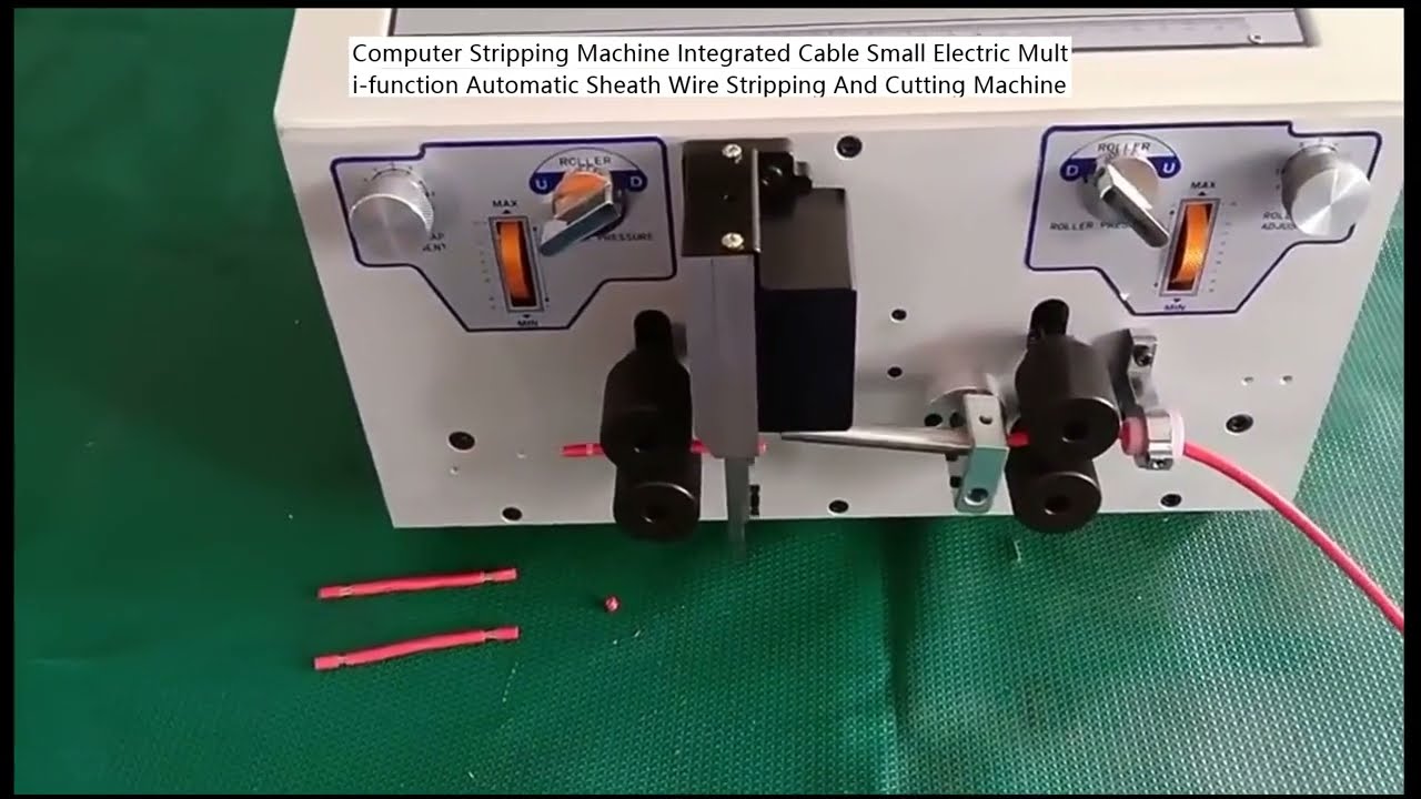 Máy tuốt dây cáp đa năng tích hợp – Xử lý cáp nhỏ tự động hiệu quả