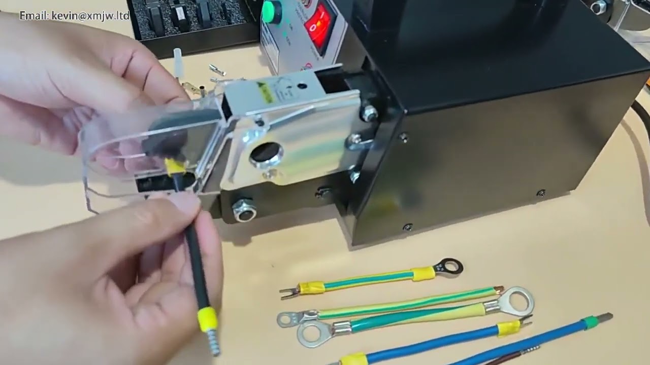 Máy Bấm Đầu Cốt Tự Động 0.25-16mm² EM-6B2/EM-6B1 – Khuôn Thay Đổi Linh Hoạt, Năng Suất Cao