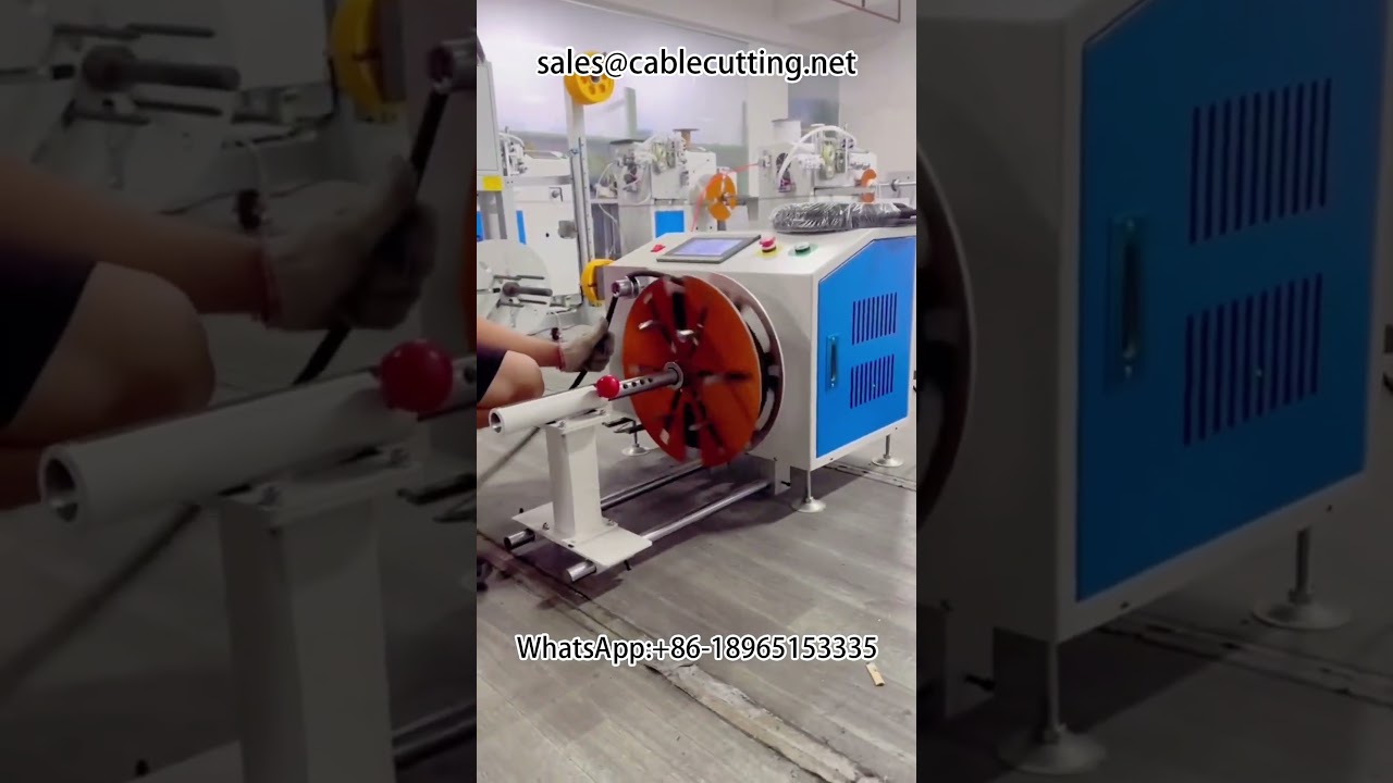 Máy quấn ống dầu nhiệt độ cao tự động #Ống dầu #Ống thủy lực #Dây cáp #Dây điện