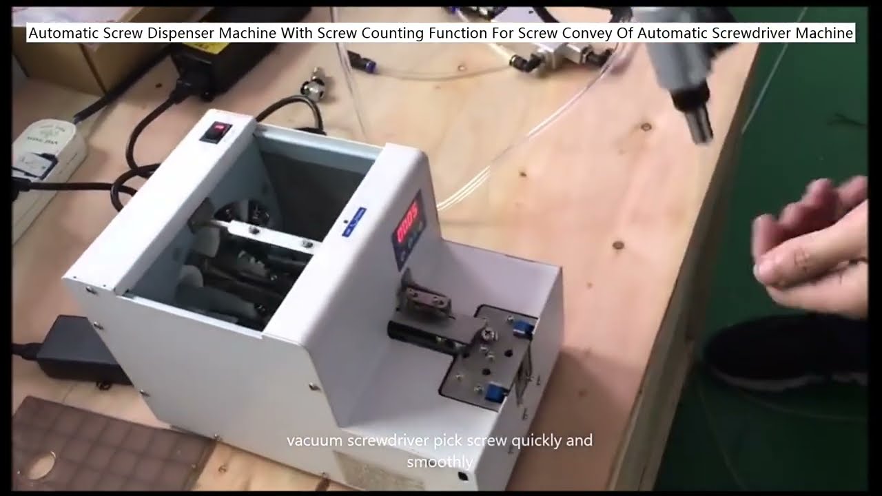 Máy Cấp Vít Tự Động Có Chức Năng Đếm Vít - Hỗ Trợ Dây Chuyền Vặn Vít Tự Động