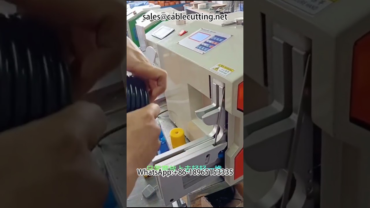 Máy quấn và buộc dây tự động | Máy xử lý dây cáp | Thiết bị gia công dây harness hiệu quả
