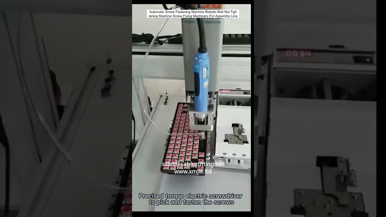 Máy vít ốc tự động - Robot siết bu lông - Thiết bị siết ốc vít công nghiệp