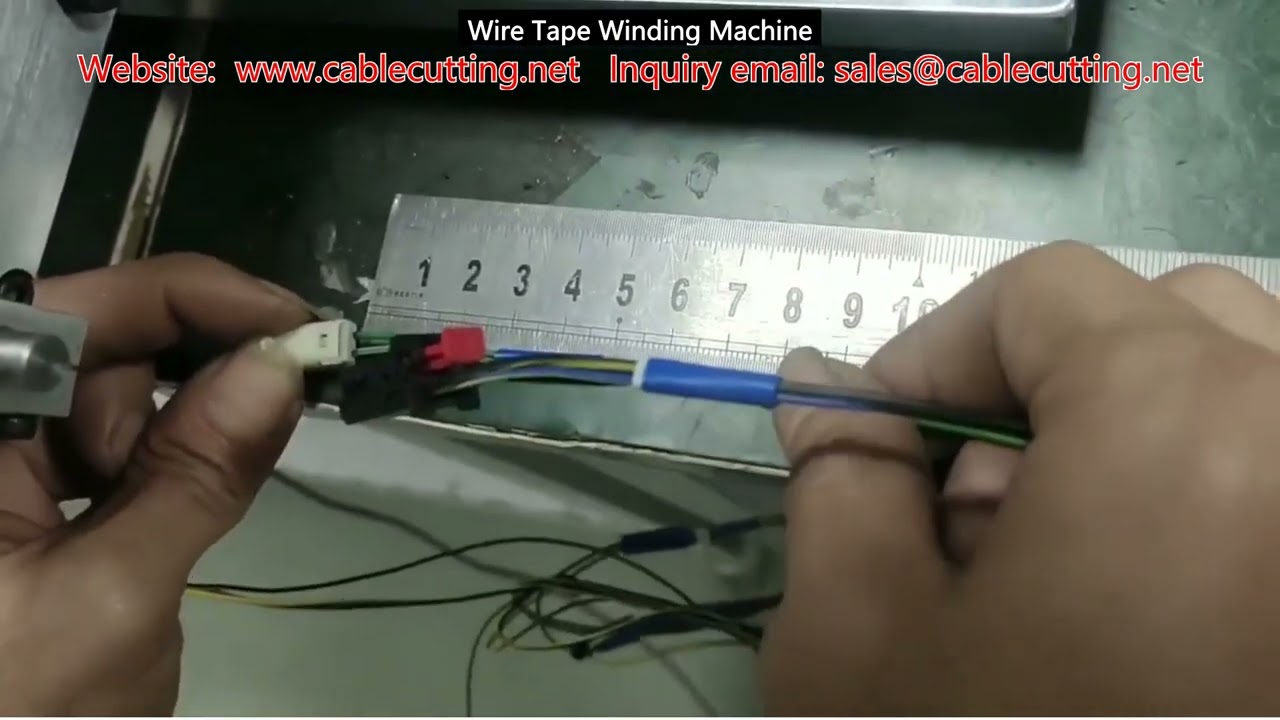 Máy quấn dây cáp tự động - Tối ưu hóa sản xuất dây điện ô tô và thiết bị