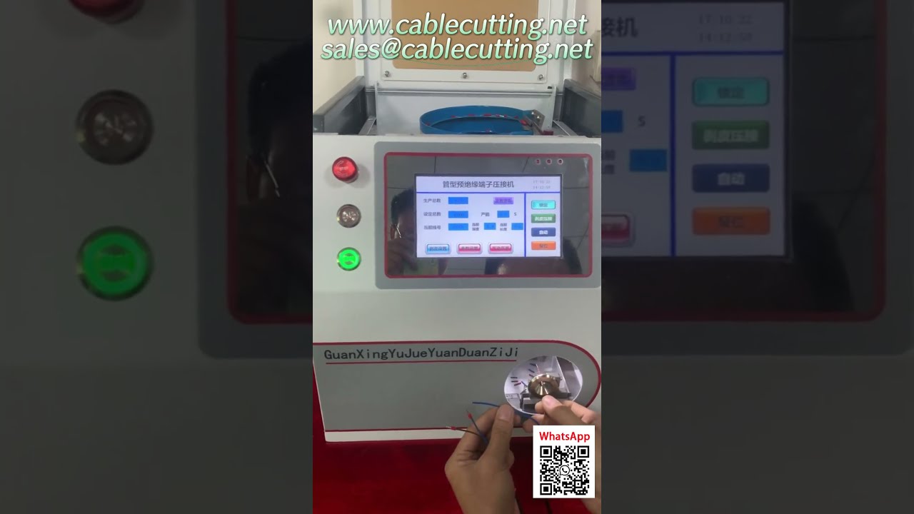 Máy ép đầu nối ống tự động với bộ cấp phôi rung - Tăng năng suất sản xuất