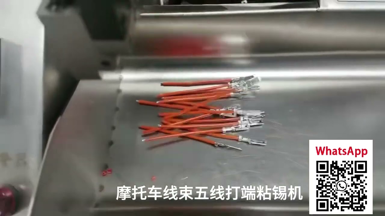 Trình diễn máy xử lý dây điện tự động - Tối ưu sản xuất dây cáp ô tô