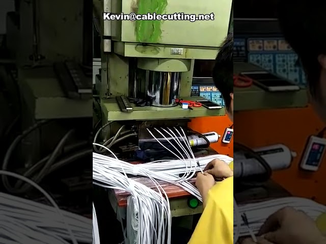 Máy Ép Đầu Cáp Mạng Bán Tự Động Tùy Chỉnh - Máy Ép Nhựa Cáp Patch Cord Chuyên Nghiệp