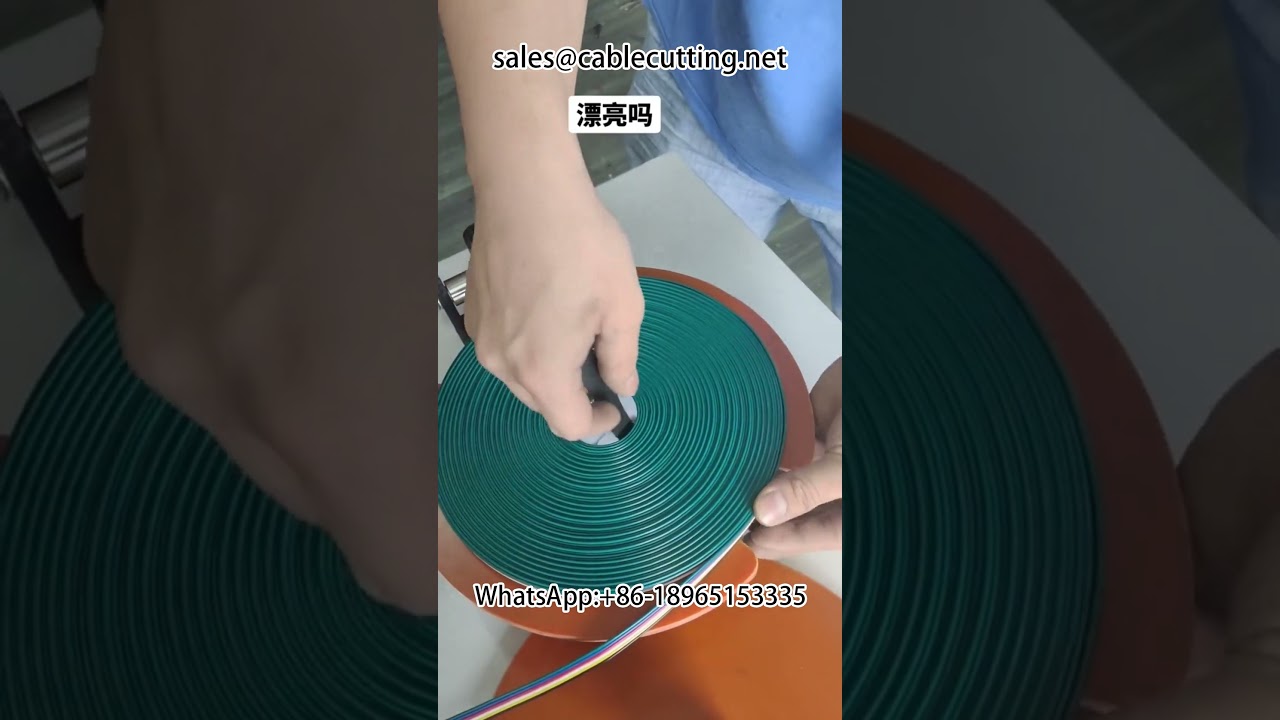 Máy quấn cáp dữ liệu tự động – Cuộn dây chính xác, tăng năng suất