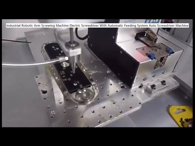 Máy Vặn Ốc Tự Động Bằng Cánh Tay Robot Công Nghiệp - Hệ Thống Cấp Ốc Tự Động, Tua Vít Điện