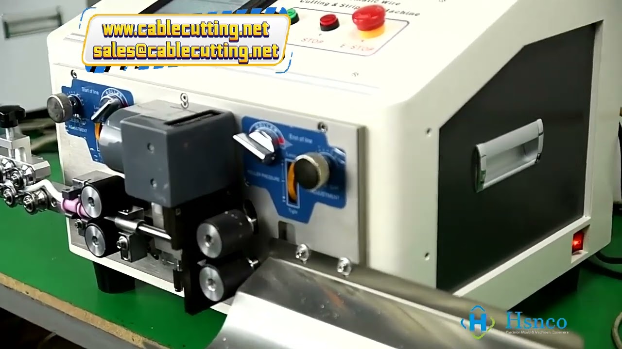 Máy Cắt Tuốt Dây Cáp Đa Lõi Tự Động - Tách Vỏ & Ruột Dẫn Hiệu Quả