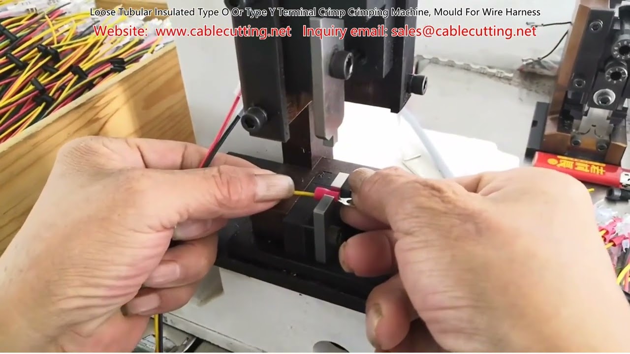 Máy Ép Đầu Cốt Loại O Và Loại Y Dạng Ống Cách Điện - Khuôn Ép Cho Dây Cáp Chính Hãng