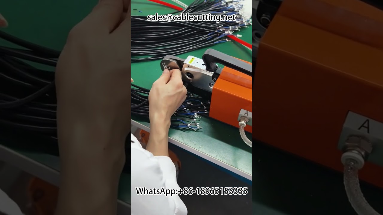 Máy ép đầu cos ống vuông 0.25-10mm² | Ép cốt hình vuông chính xác cho dây điện