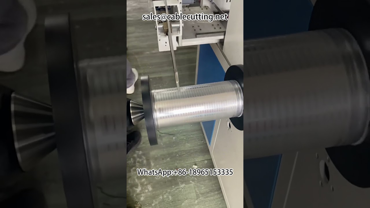 Máy quấn màng PET đo mét tự động - Giải pháp quấn dây chính xác cho sản xuất