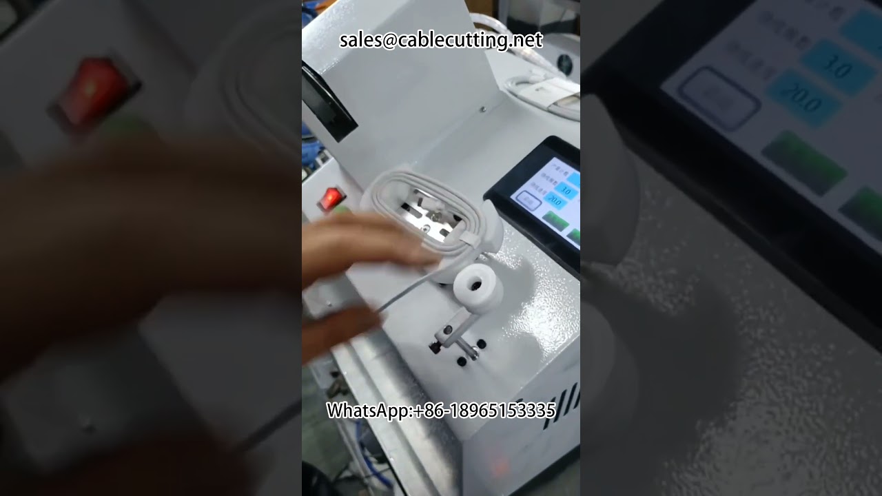 Máy quấn cáp dữ liệu & thẻ giấy tự động - Máy tuốt dây cáp, dùng cho ô tô và DIY
