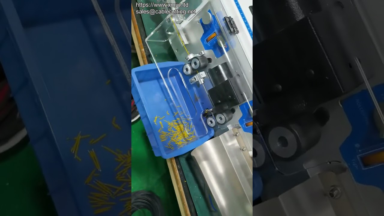 Máy Cắt Tước Dây Cáp Tự Động - Gia Công Dây Dẫn Chính Xác, Tốc Độ Cao
