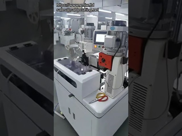 Máy Cắt, Tuốt Vỏ và Ép Đầu Cốt Dây Điện Tự Động