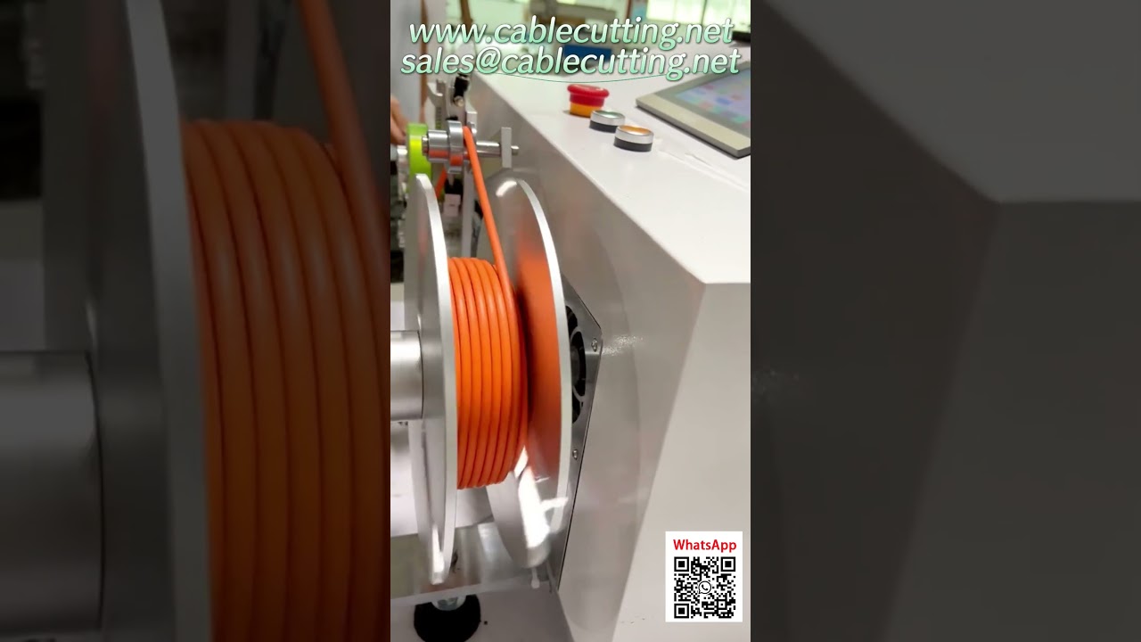 Máy Đo Chiều Dài và Cuộn Cáp Tự Động – Hệ Thống Quấn Dây Chính Xác Cao