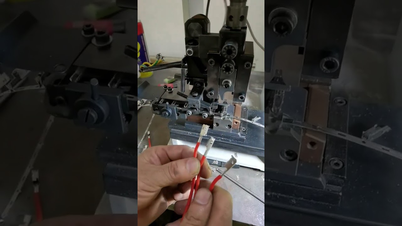 Máy ép đầu cáp Servo + Khuôn dập ngang | Video thực tế tại nhà máy #máymóc #côngcụ #tựđộnghóa